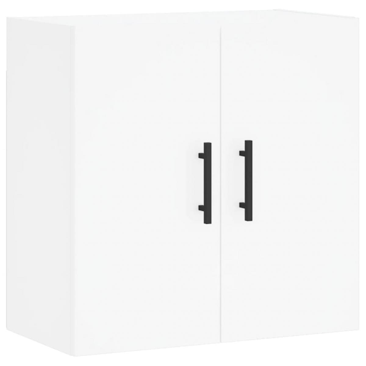 Armario de pared madera de ingeniería blanco 60x31x60 cm