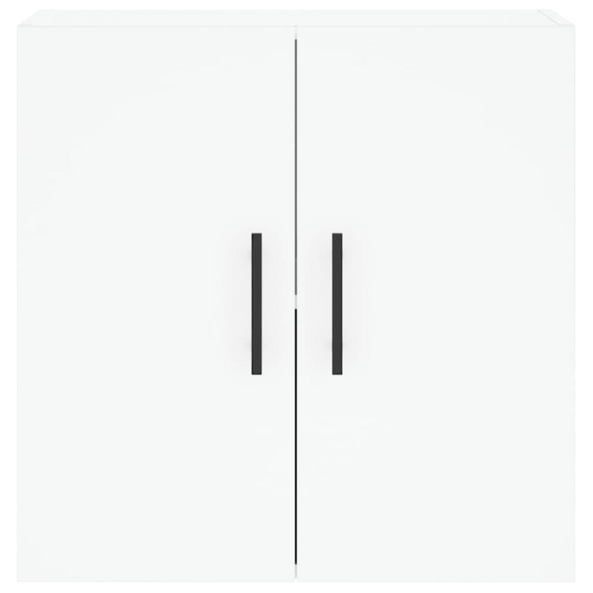 Armario de pared madera de ingeniería blanco 60x31x60 cm