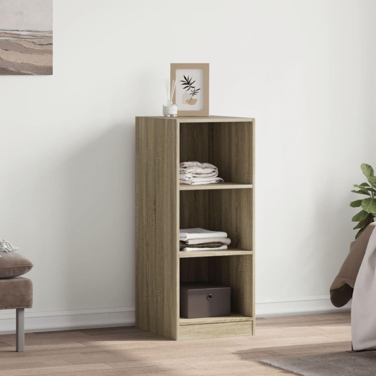 Armario de madera de ingeniería roble Sonoma 48x41x102 cm