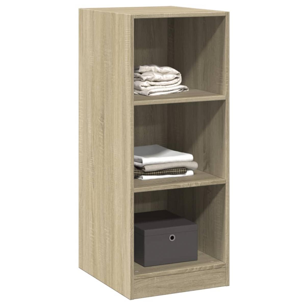 Armario de madera de ingeniería roble Sonoma 48x41x102 cm