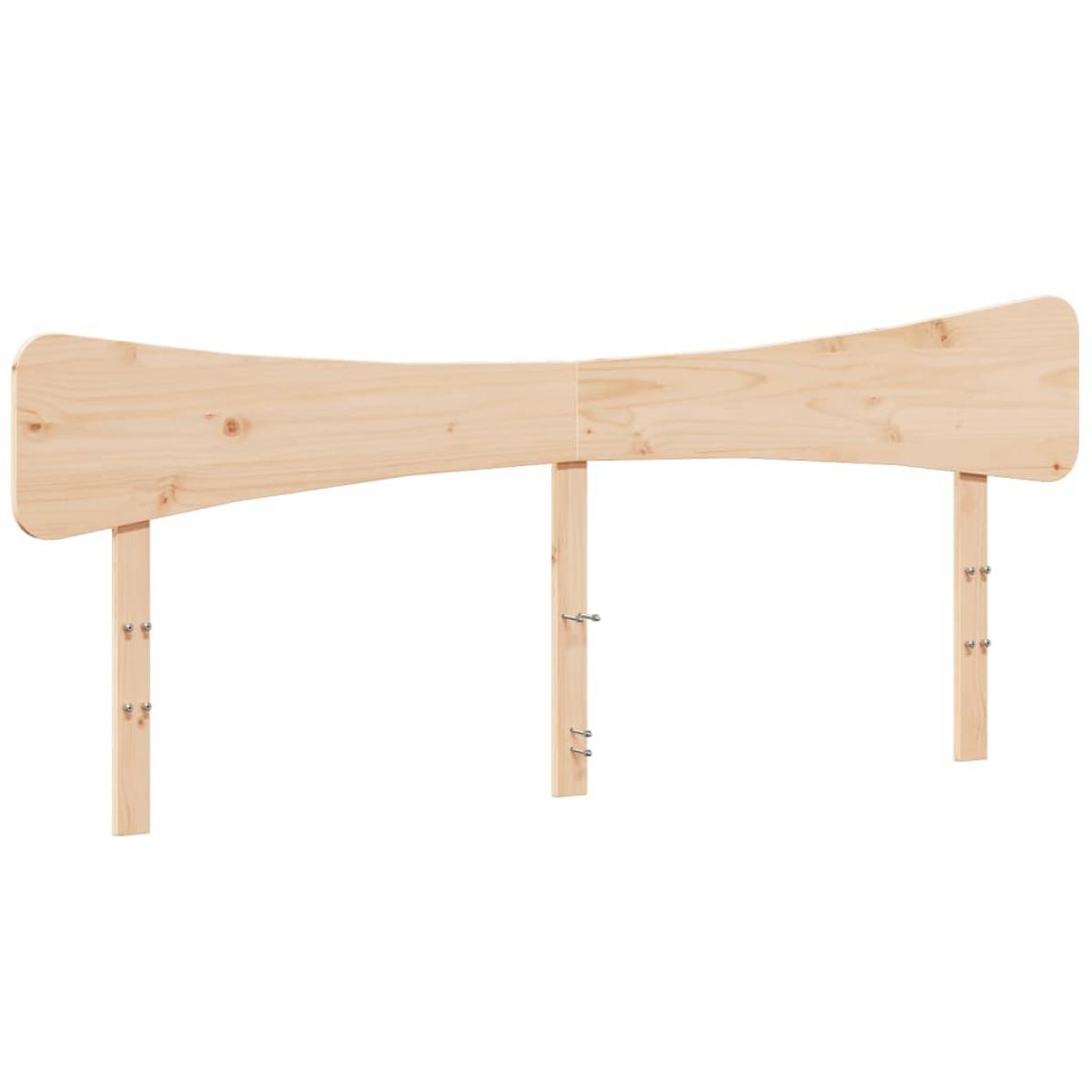 Cabecero de madera maciza de pino 180 cm