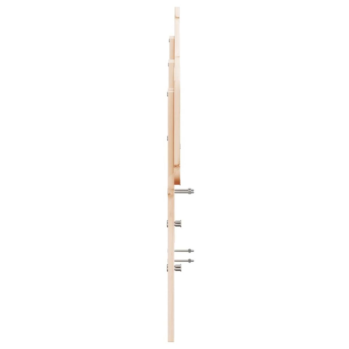 Cabecero de madera maciza de pino 150 cm