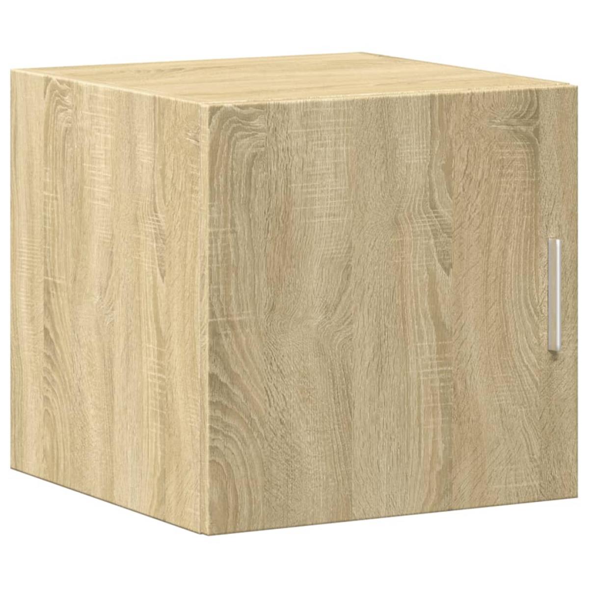 Armario de pared madera ingeniería roble Sonoma 40x42,5x40 cm