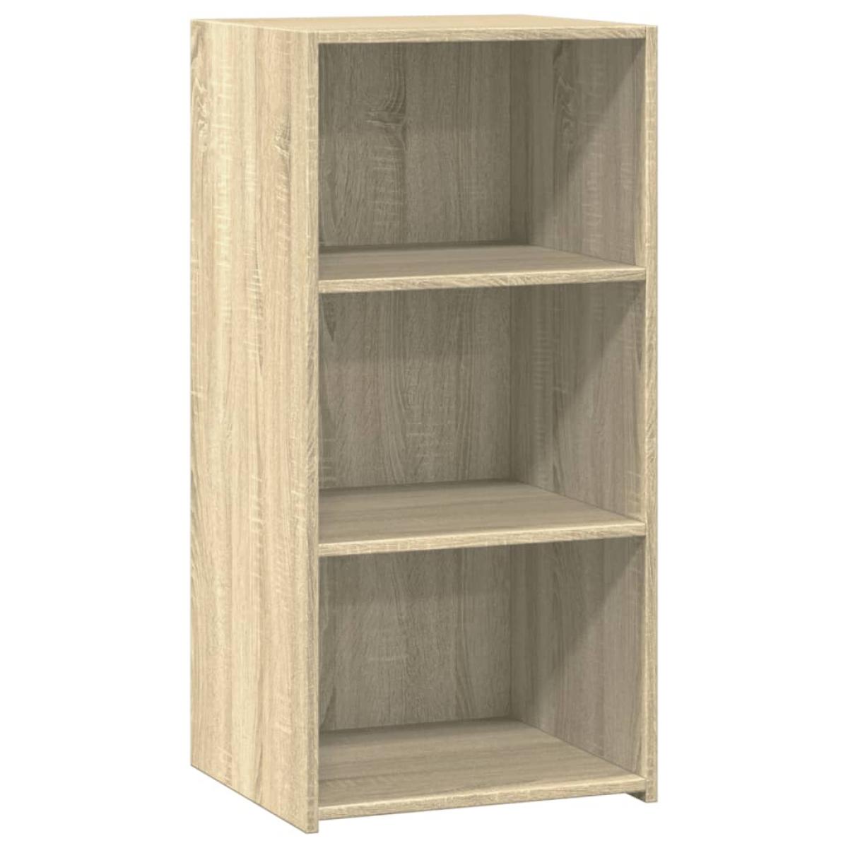 Aparador de madera de ingeniería roble Sonoma 45x41x93 cm