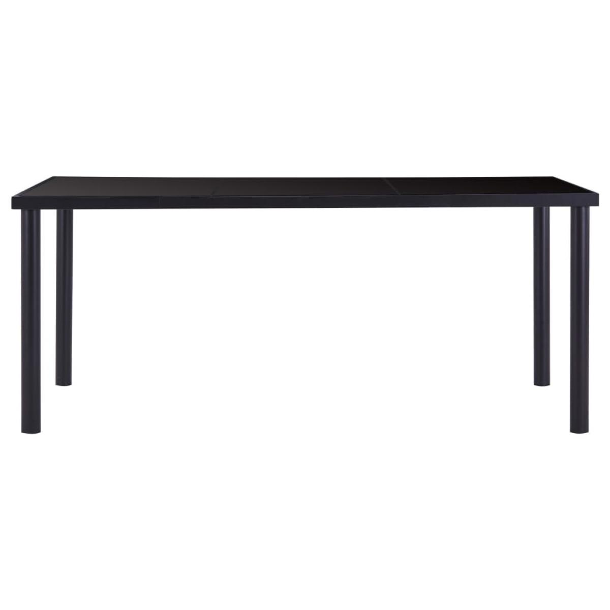 Juego de comedor 9 piezas piel de ante artificial gris