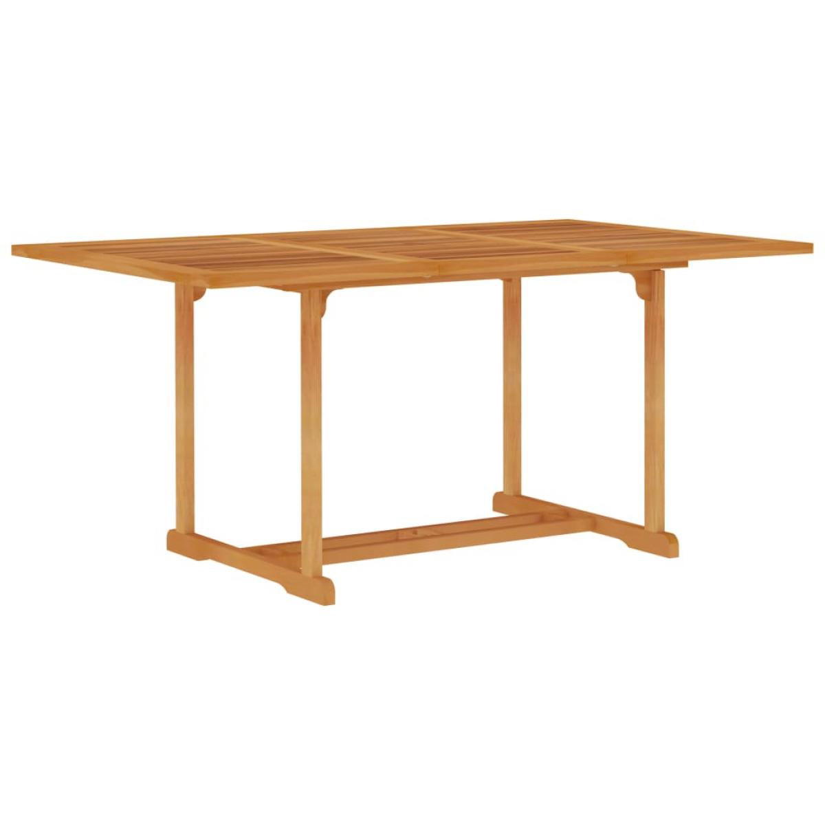 Juego de comedor para jardín 7 piezas teca maciza y cojines