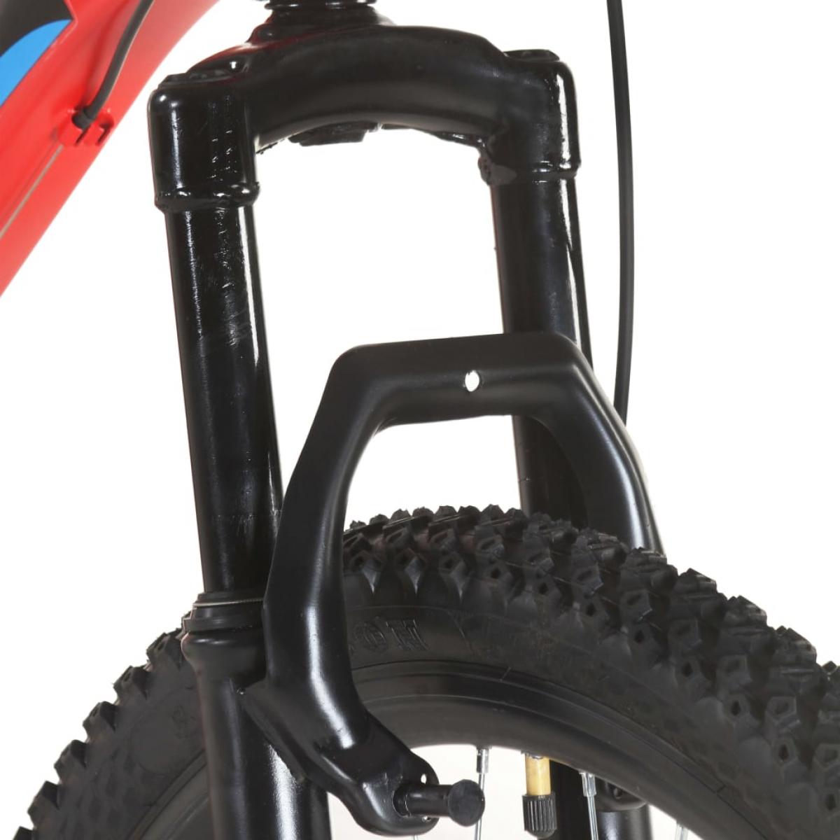 Bicicleta montaña 21 velocidades 29 pulgadas rueda 53 cm rojo