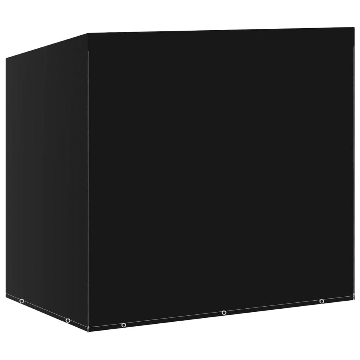 Funda banco balancín 2 uds 10 ojales cremalleras 255x145x170 cm