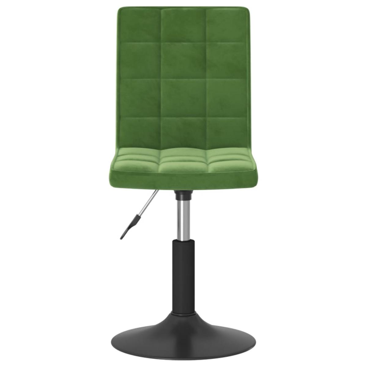 Sillas de comedor giratorias 4 unidades terciopelo verde oscuro