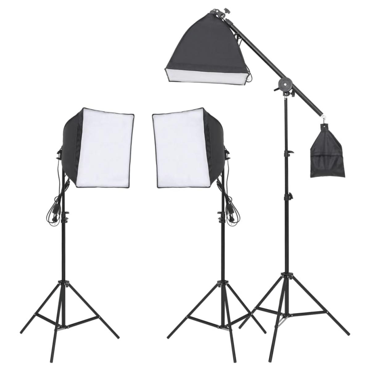 Kit de estudio fotográfico con set de luces