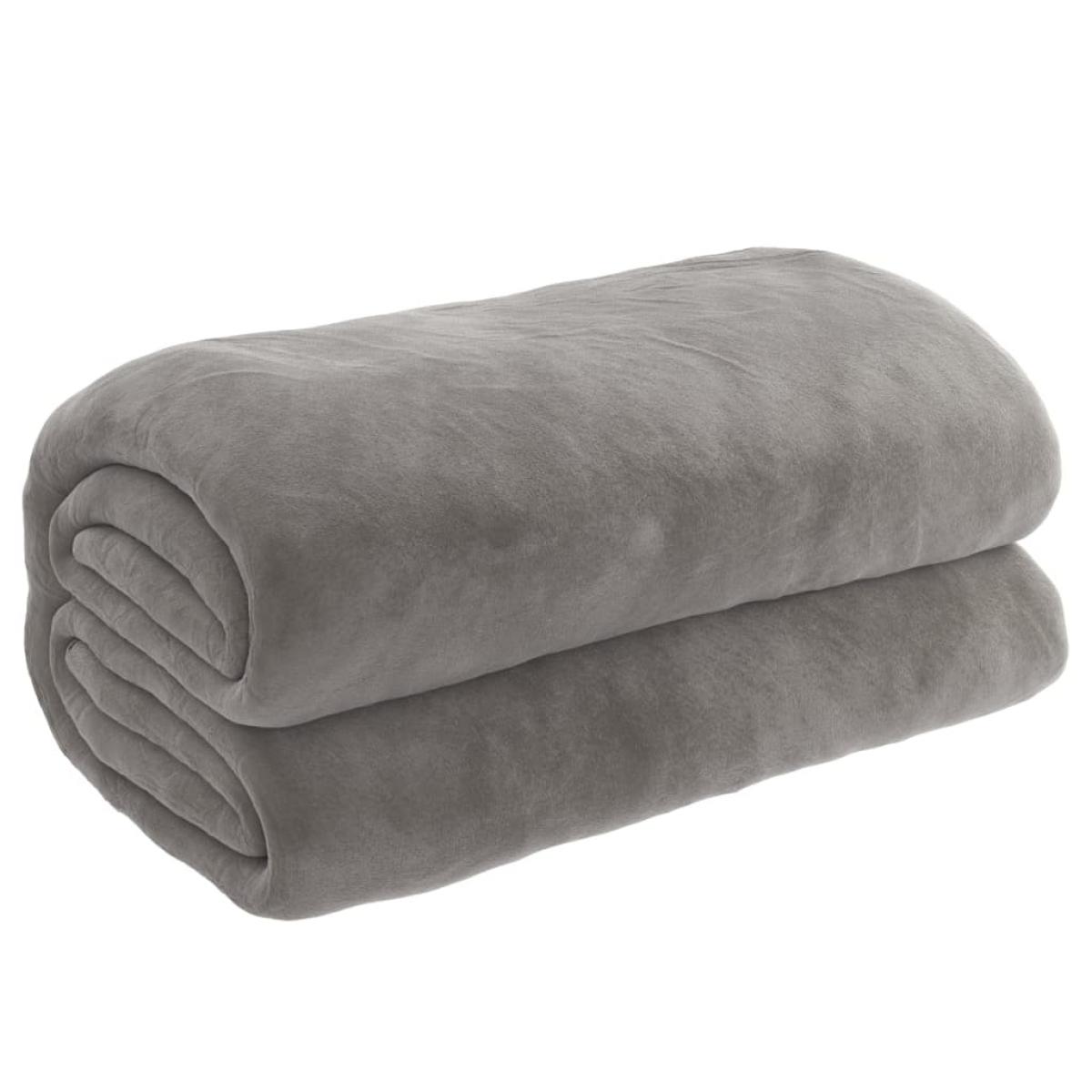 Manta con peso con funda tela gris 200x220 cm 13 kg
