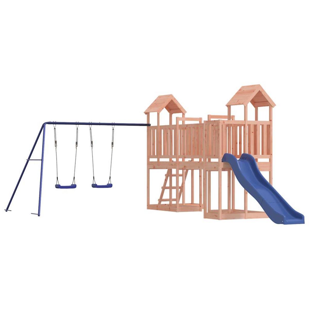 Parque infantil de exterior madera maciza Douglas