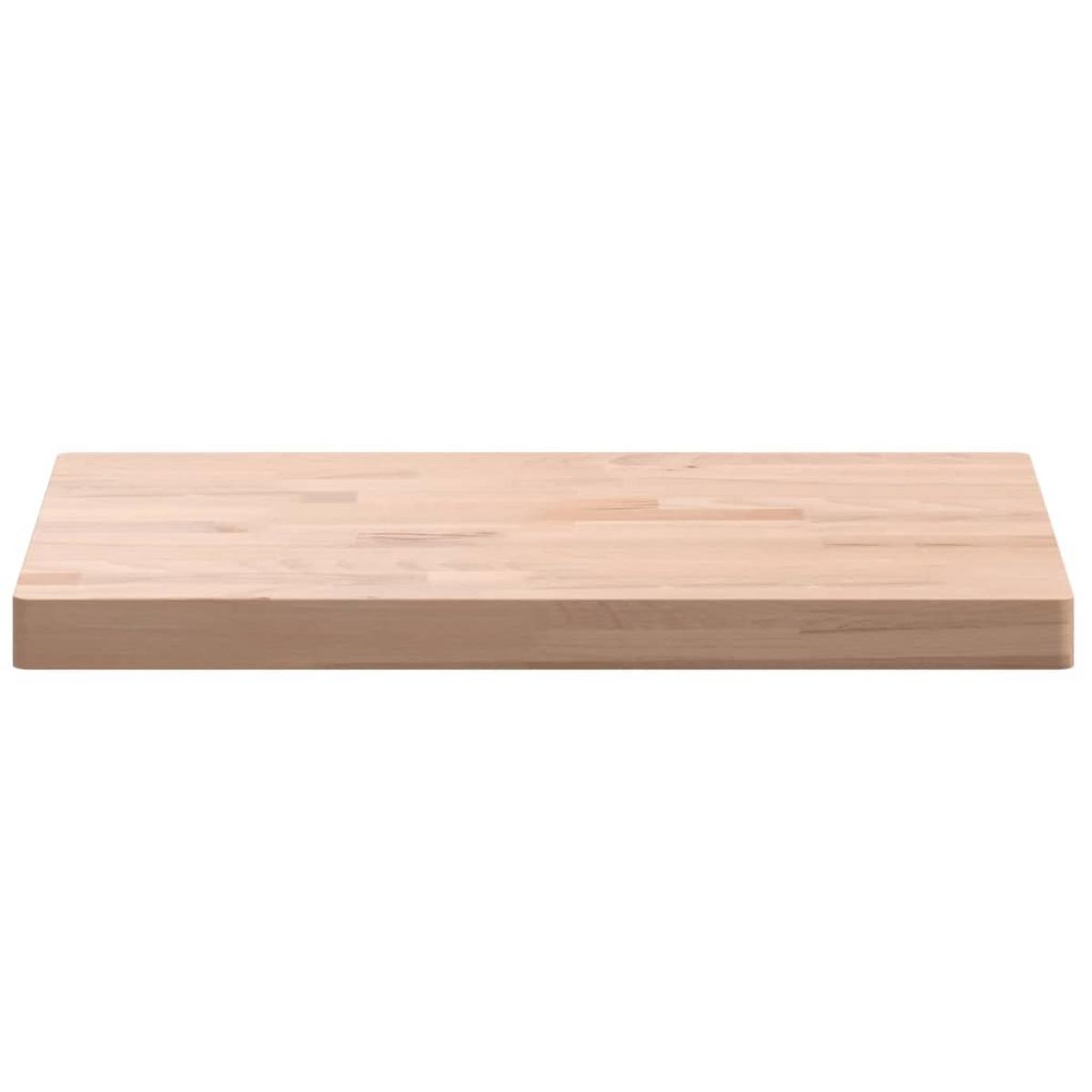 Tabla de cortar madera maciza de haya 60x40x4 cm