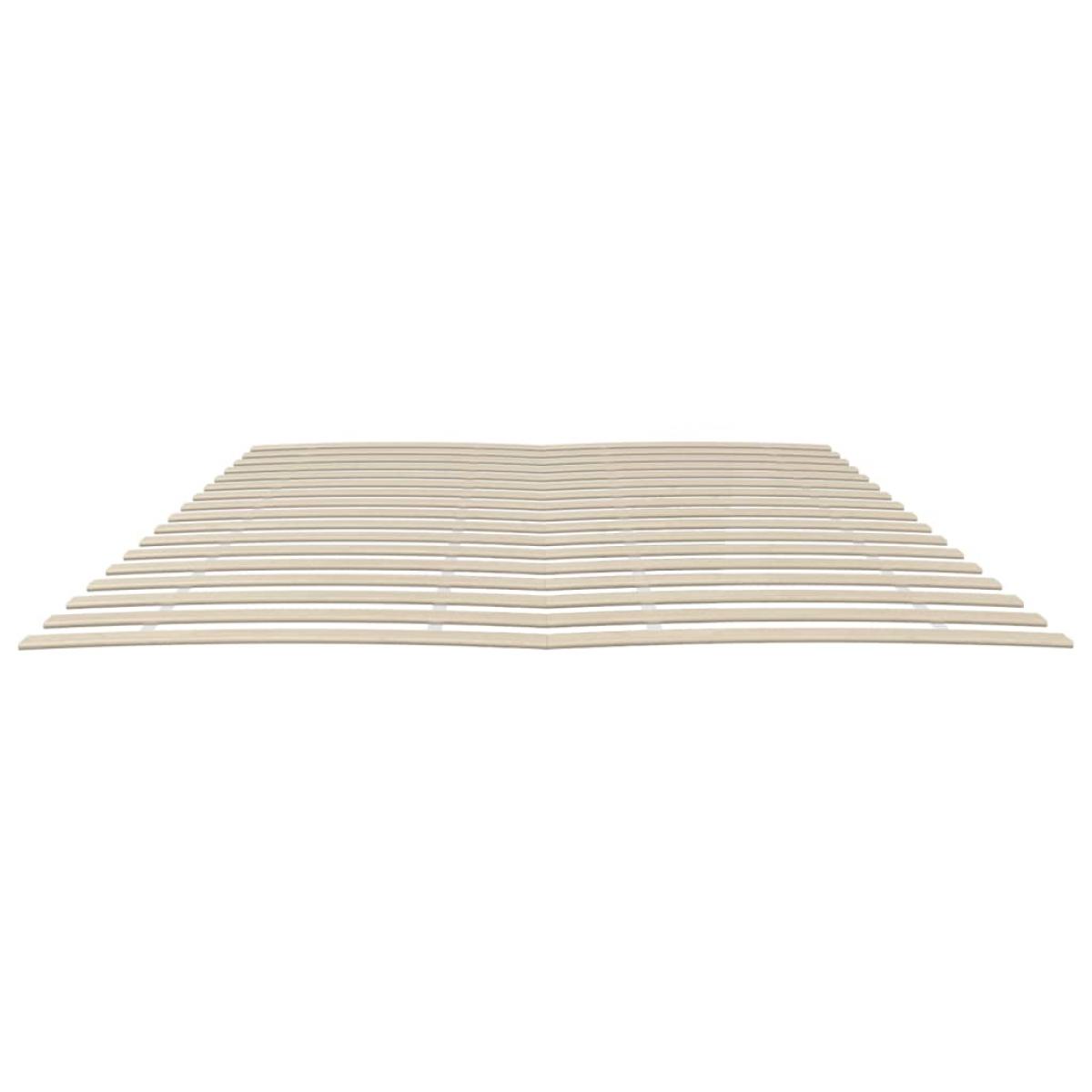 Somieres de láminas con 34 lamas 2 unidades 90x200 cm