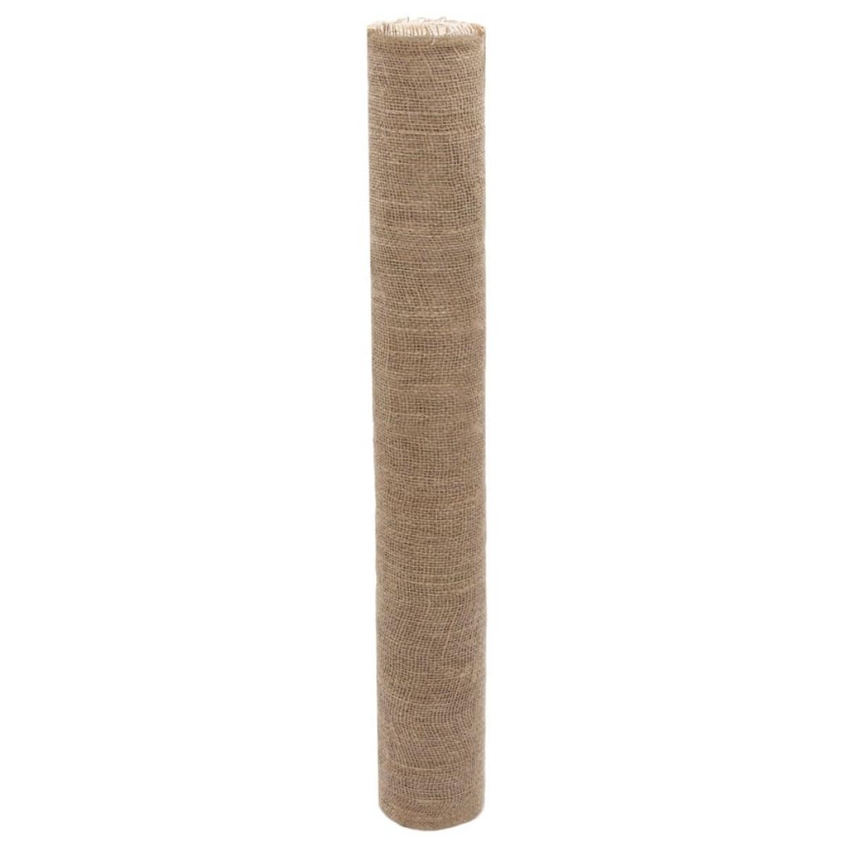 Rollos de yute 2 unidades 1x50 m 100% yute 200 gsm