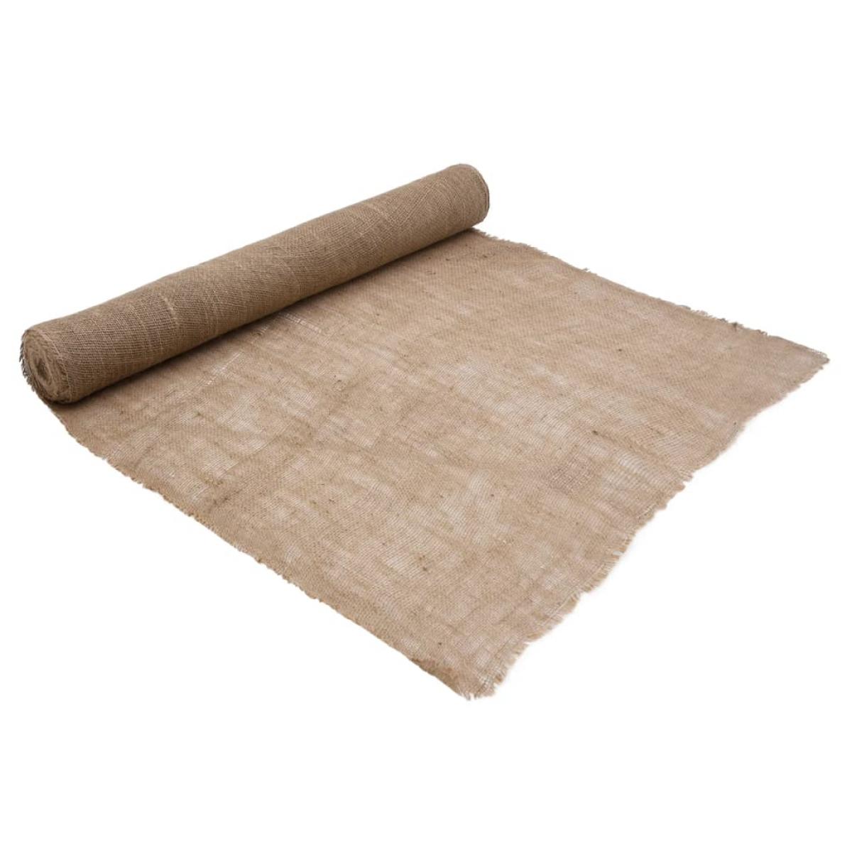 Rollos de yute 2 unidades 1x50 m 100% yute 200 gsm