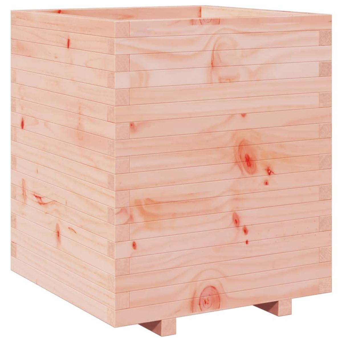 Jardinera madera de pino impregnada 60x60x72,5 cm