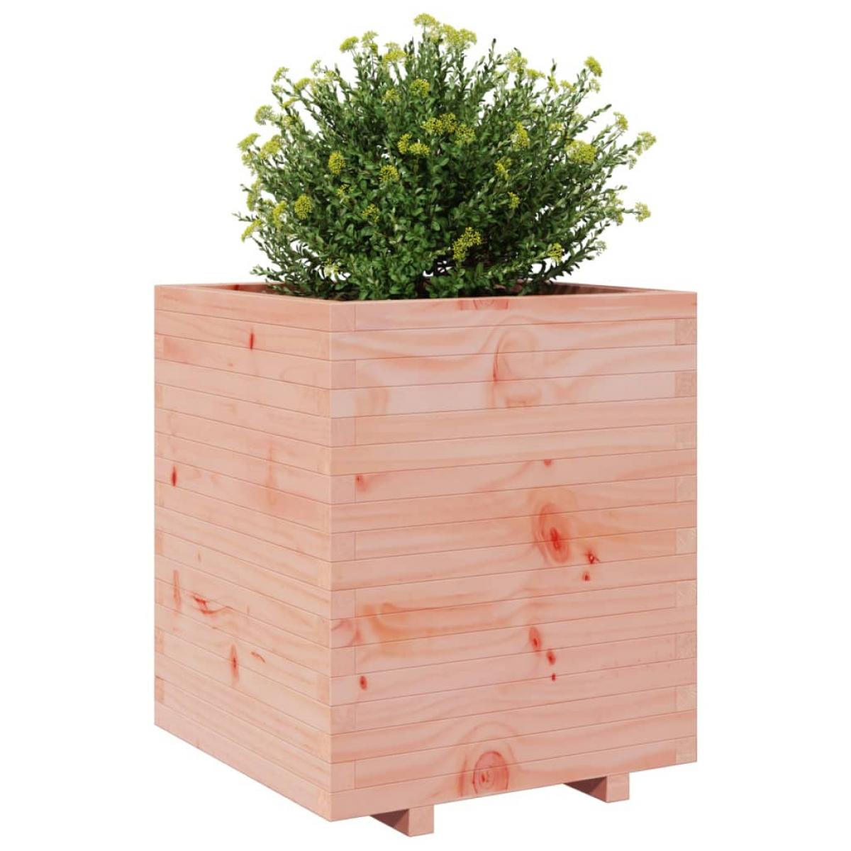 Jardinera madera de pino impregnada 60x60x72,5 cm