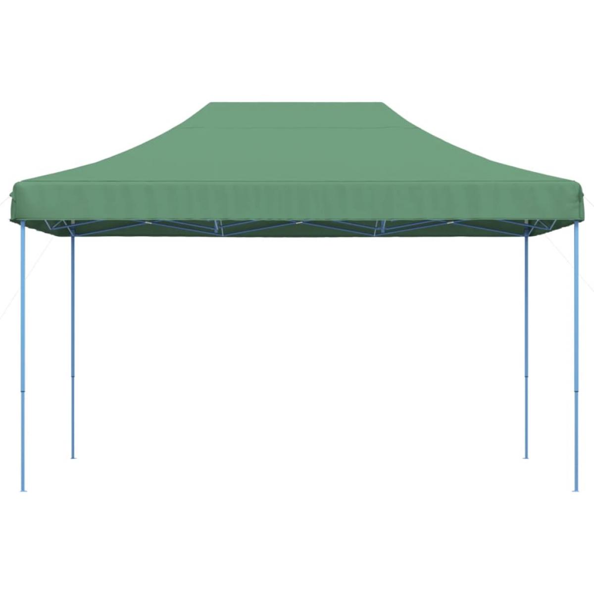 Tienda de fiesta plegable Pop-Up verde 440x292x315 cm