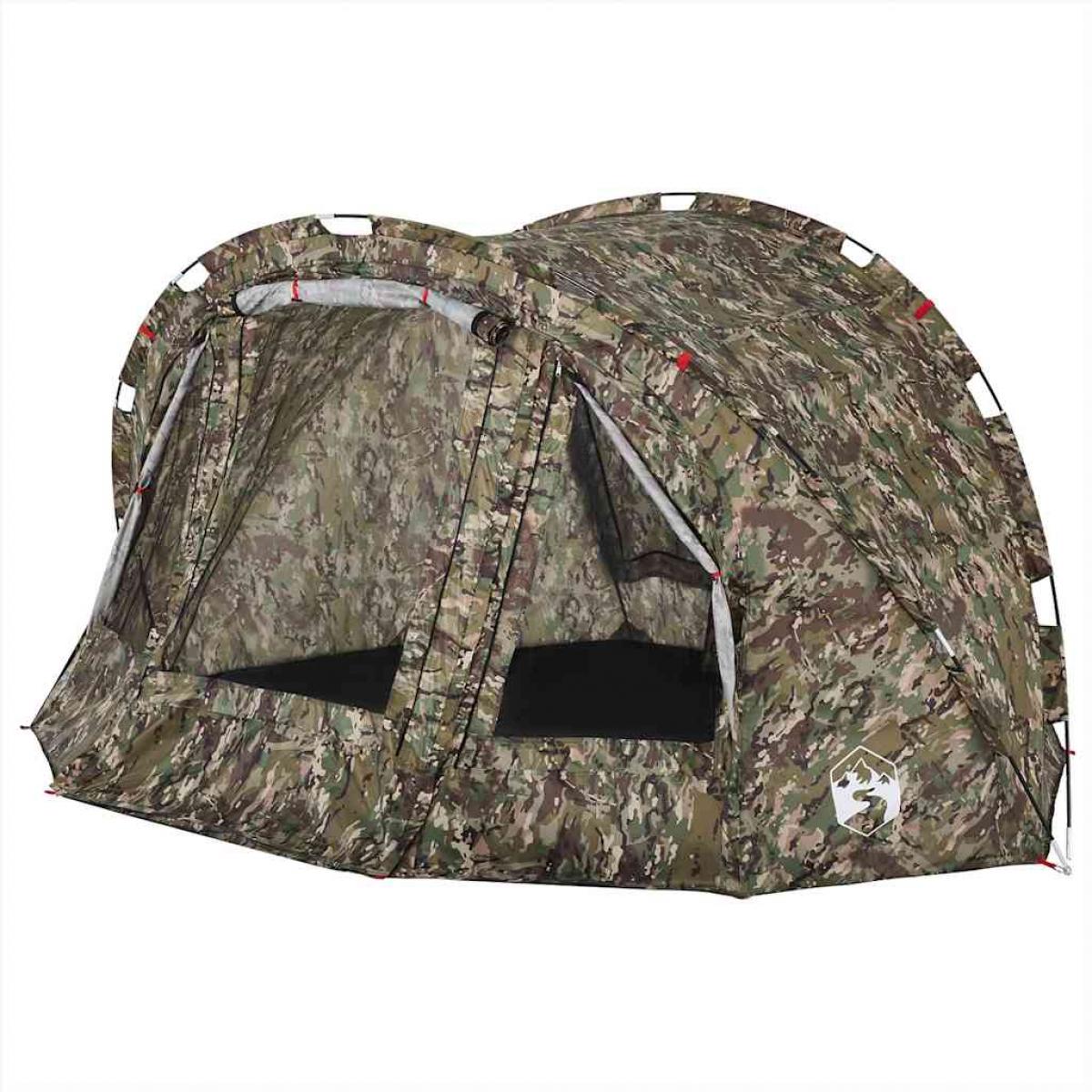 Tienda de pesca para 4 personas impermeable camuflaje