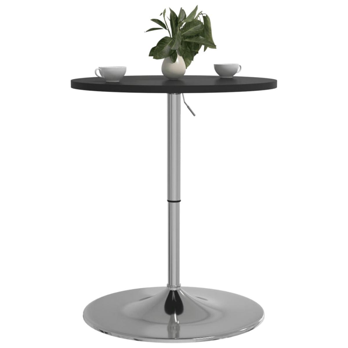 Base de mesa alta de bar acero cromado 45x90 cm