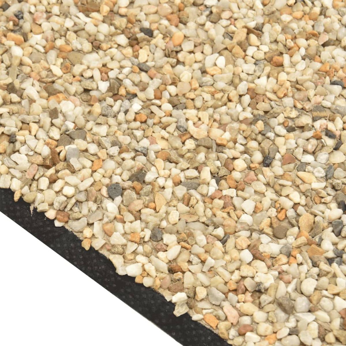 Revestimiento de piedra color arena natural 200x40 cm