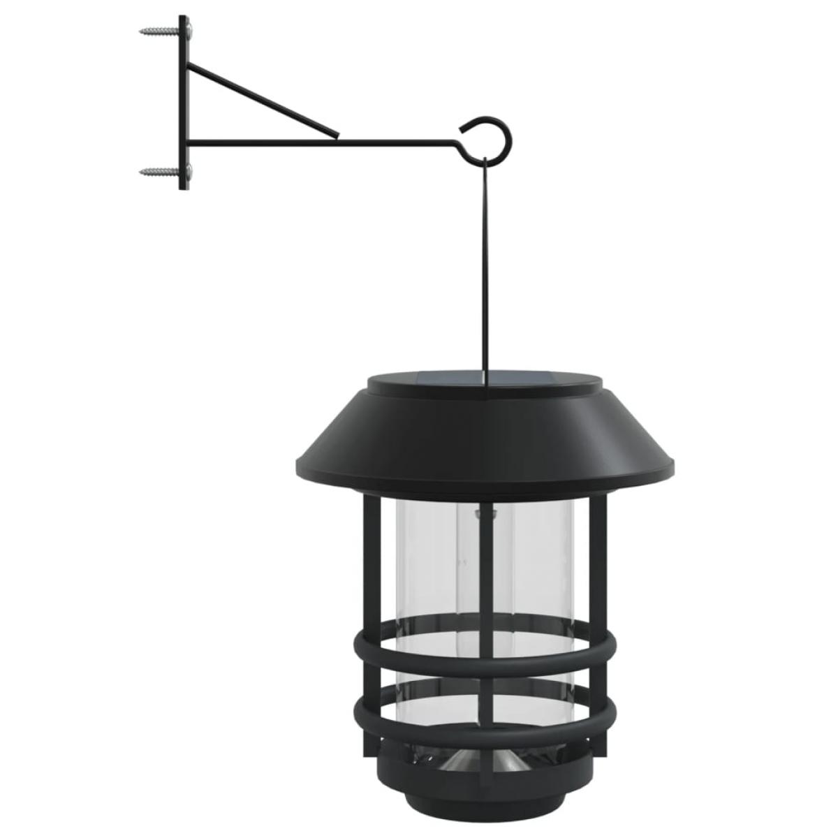 Faroles solares de pared de exterior luz blanca 4 uds