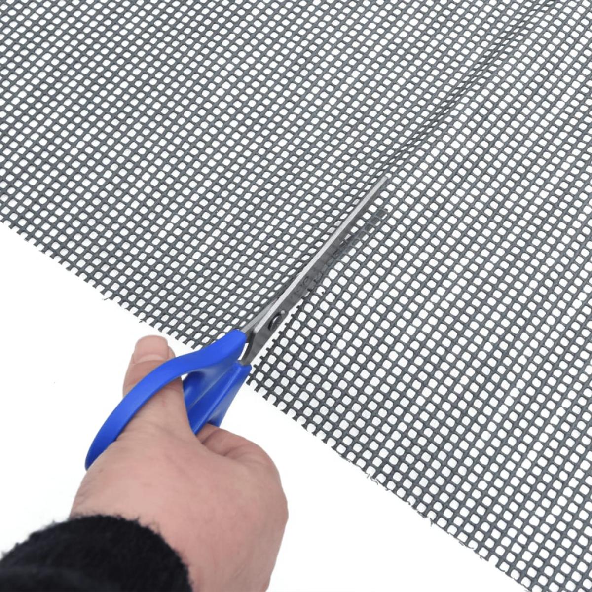 Alfombrilla de camping gris antracita 3x2,5 m