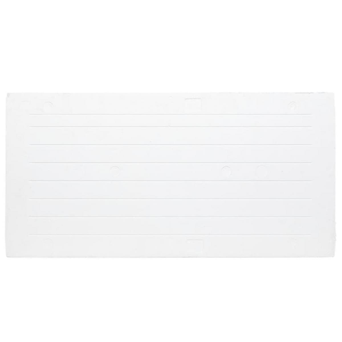 Paneles de pared 3D 10 unidades EPS rojo 100x50 cm