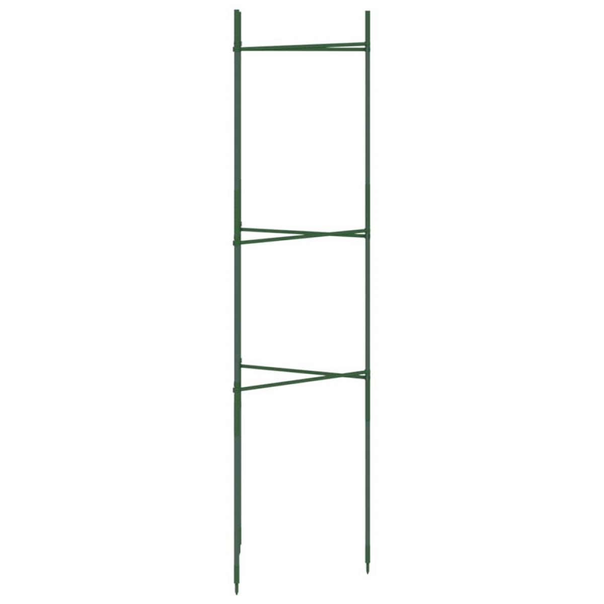 Tutor para tomates 2 unidades acero y PP 116 cm