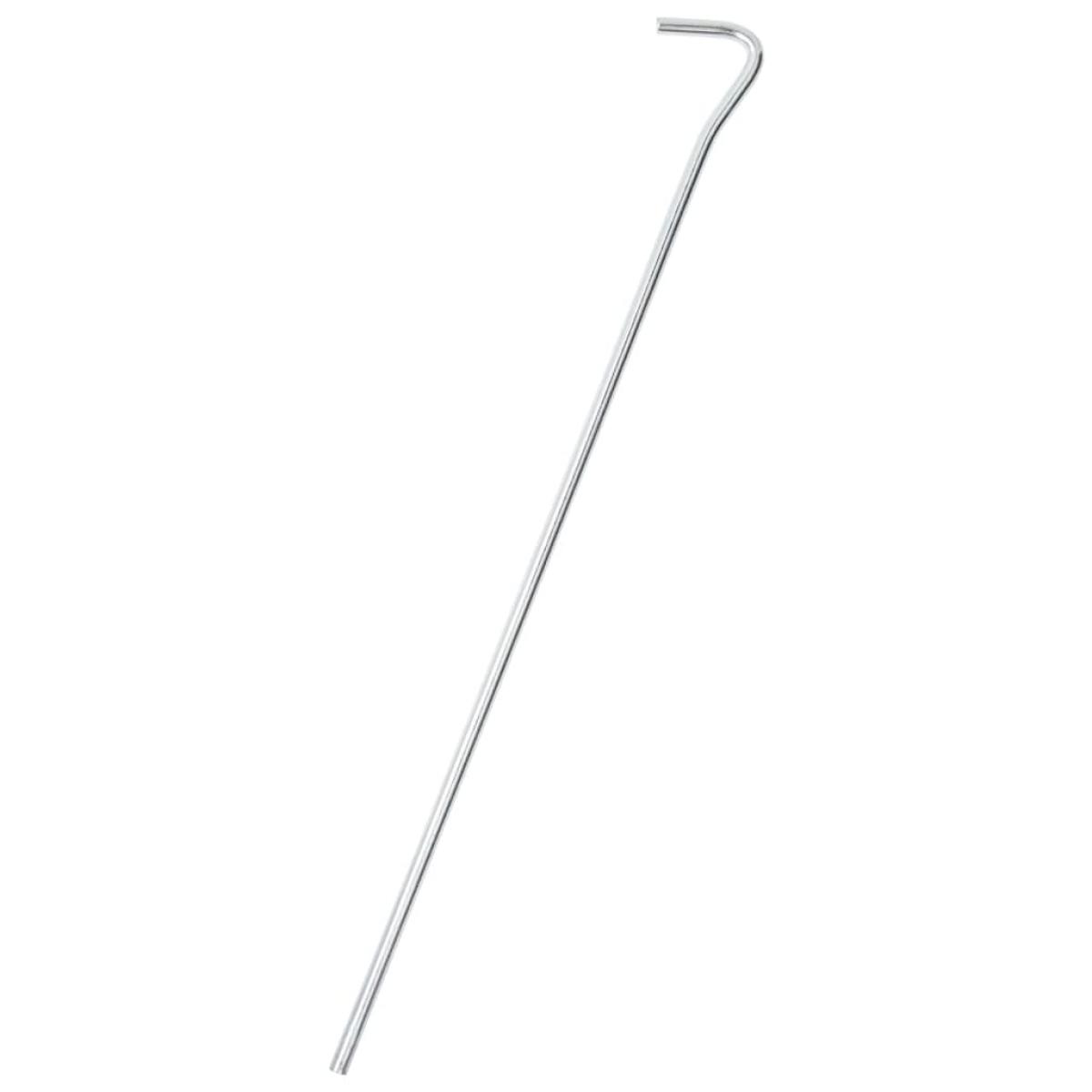 Clavijas para tienda 24 uds acero galvanizado 17 cm Ø7 mm