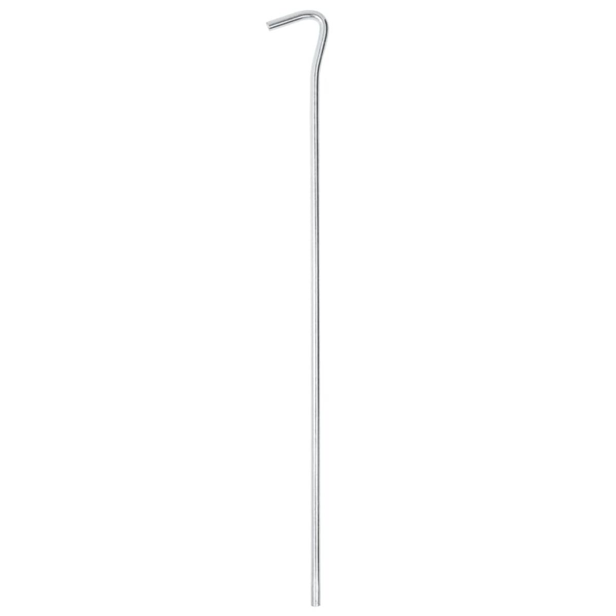 Clavijas para tienda 24 uds acero galvanizado 17 cm Ø7 mm
