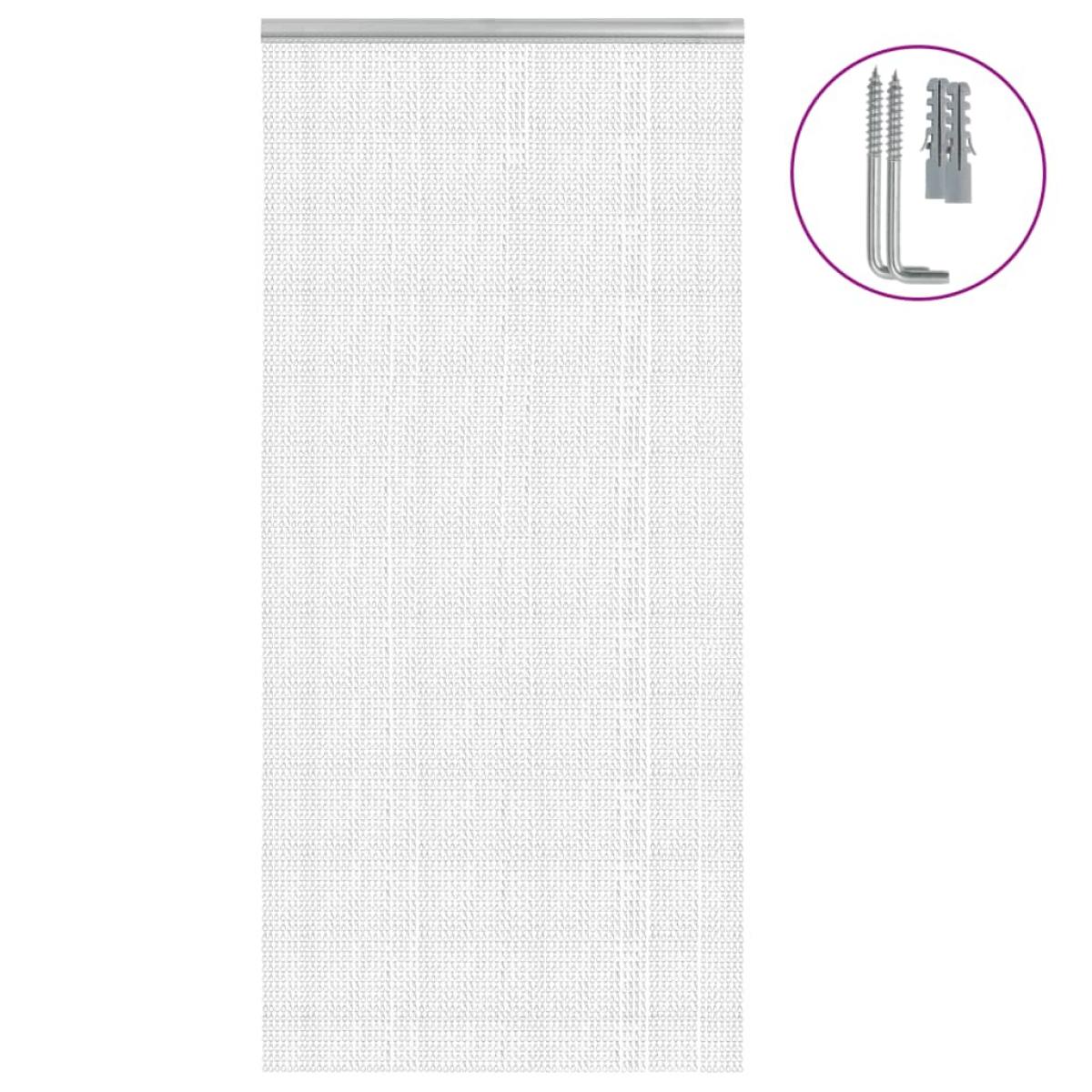 Mosquitera de cadena para puerta aluminio 100x212 cm