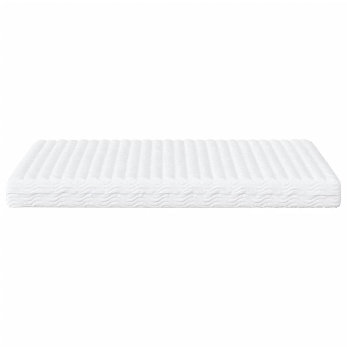 Colchón de espuma dureza H2 H3 blanco 200x210 cm