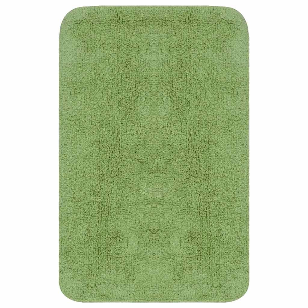 Conjunto de alfombrillas de baño de tela 3 piezas