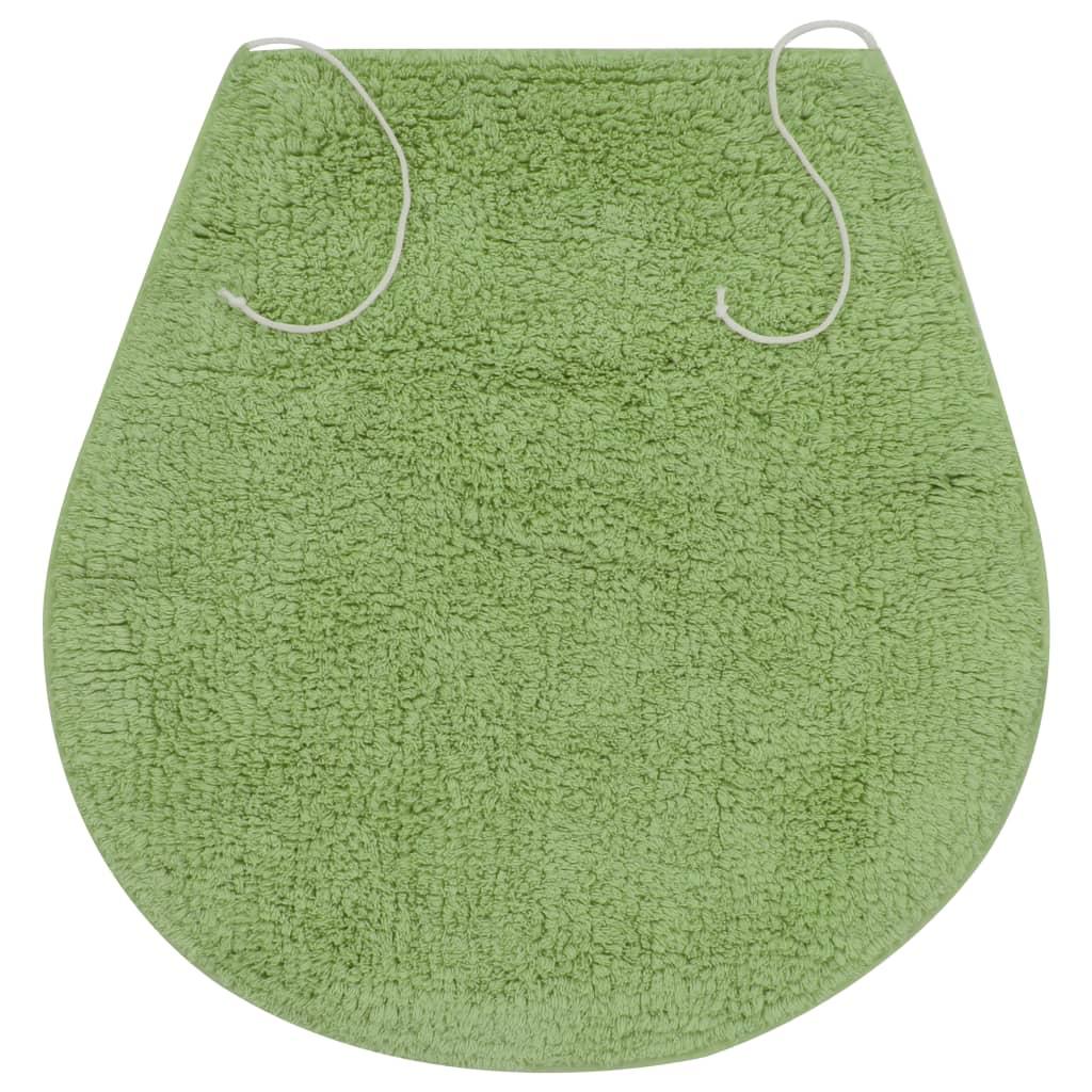 Conjunto de alfombrillas de baño de tela 3 piezas