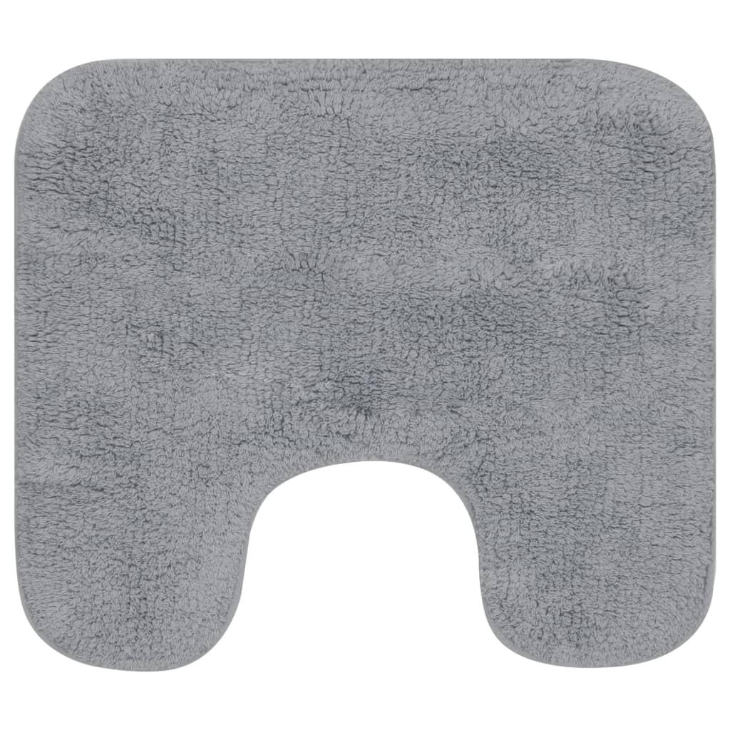 Conjunto de alfombras de baño de tela 2 piezas turquesa