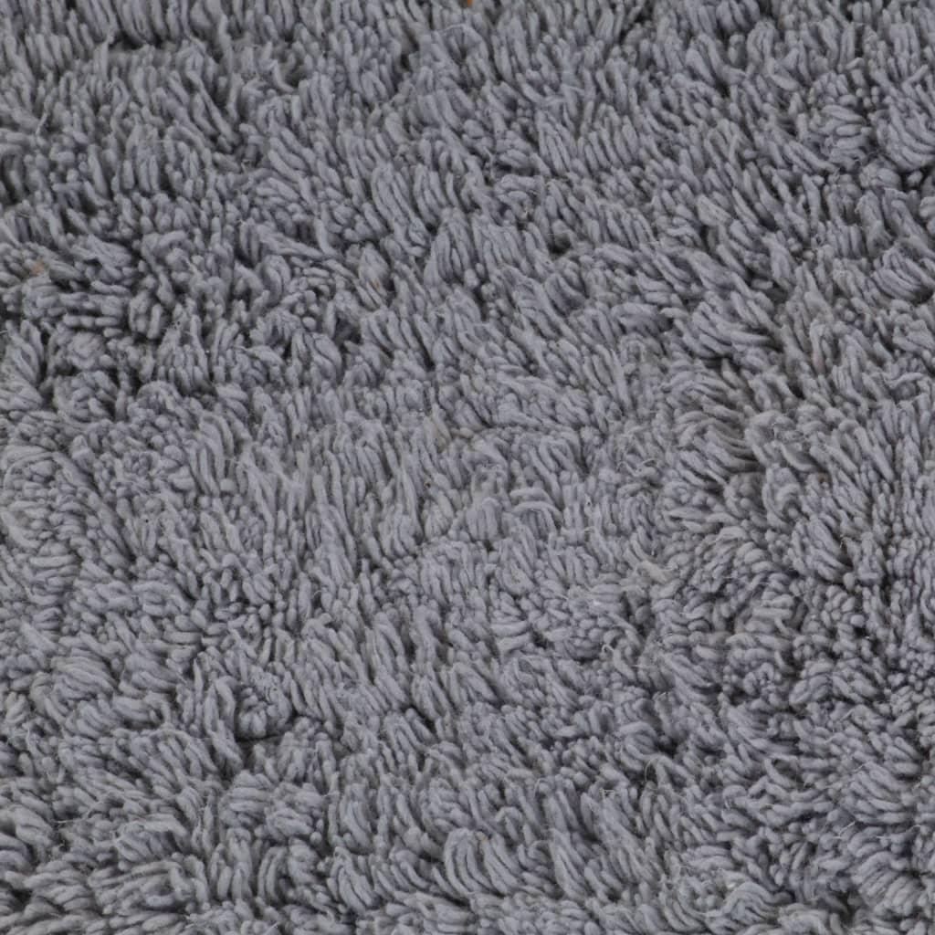 Conjunto de alfombras de baño de tela 2 piezas turquesa