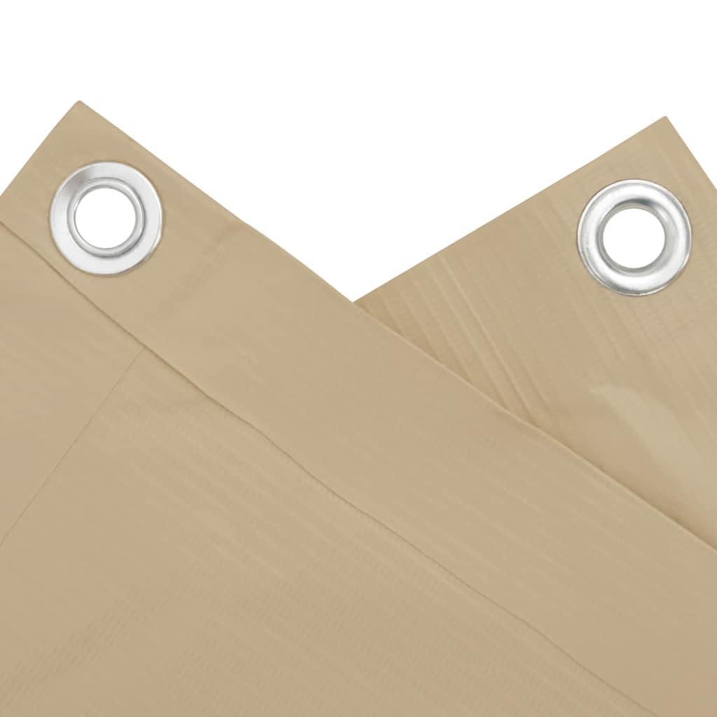 Toldo para balcón tela oxford gris antracita y blanco 90x300 cm