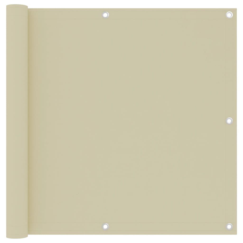 Toldo para balcón tela oxford gris antracita y blanco 90x300 cm