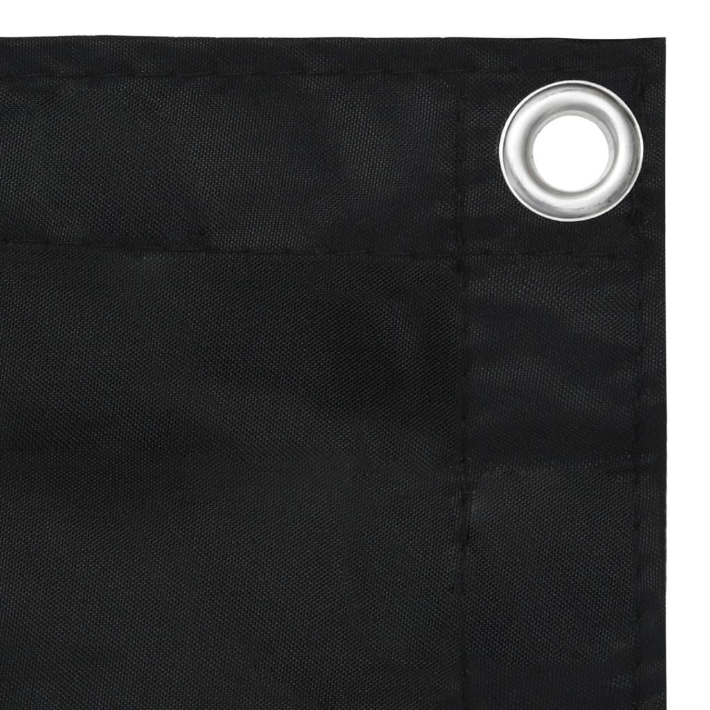 Toldo para balcón tela oxford gris antracita y blanco 75x300 cm
