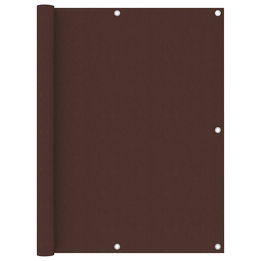 Toldo para balcón tela oxford gris antracita y blanco 120x300cm