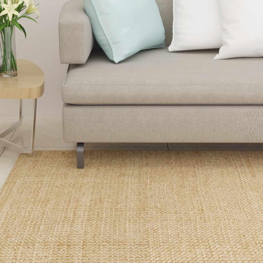Alfombra de sisal natural