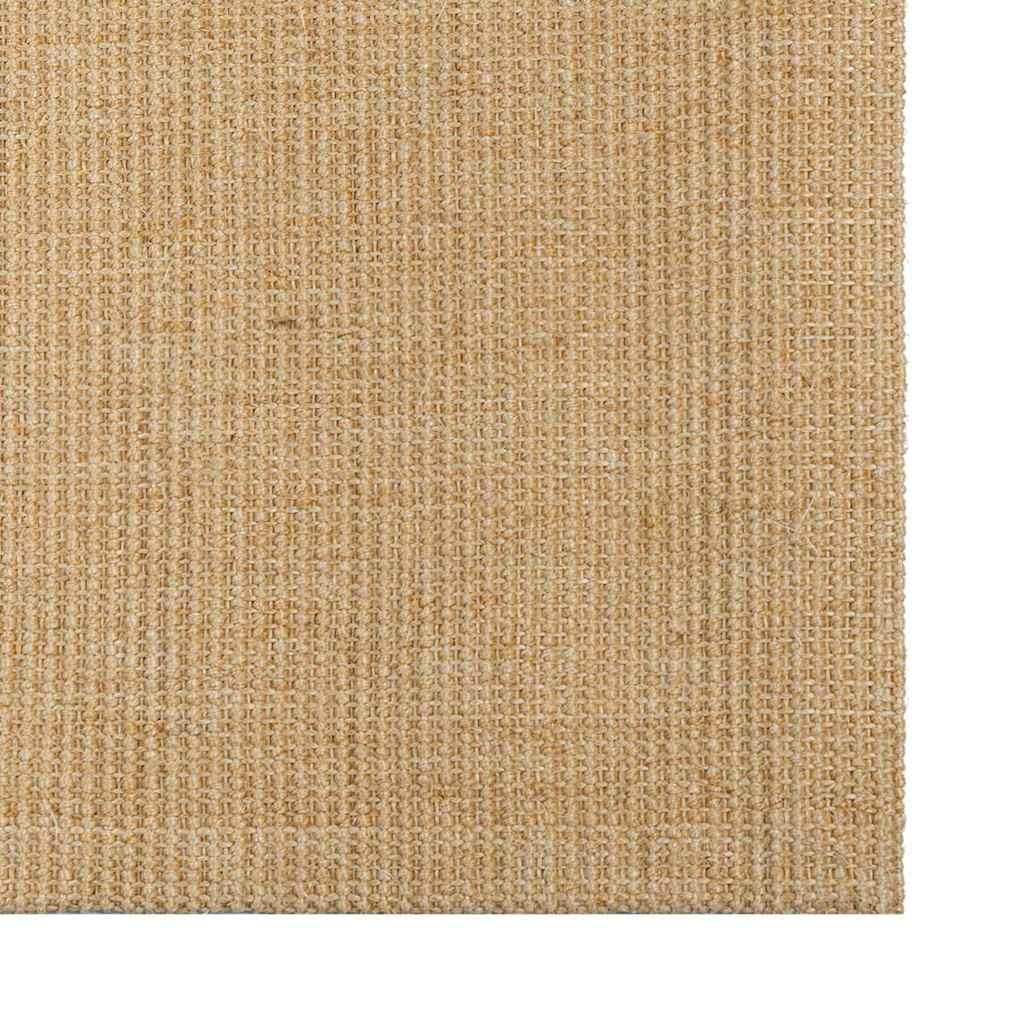 Alfombra de sisal natural 100x150 cm