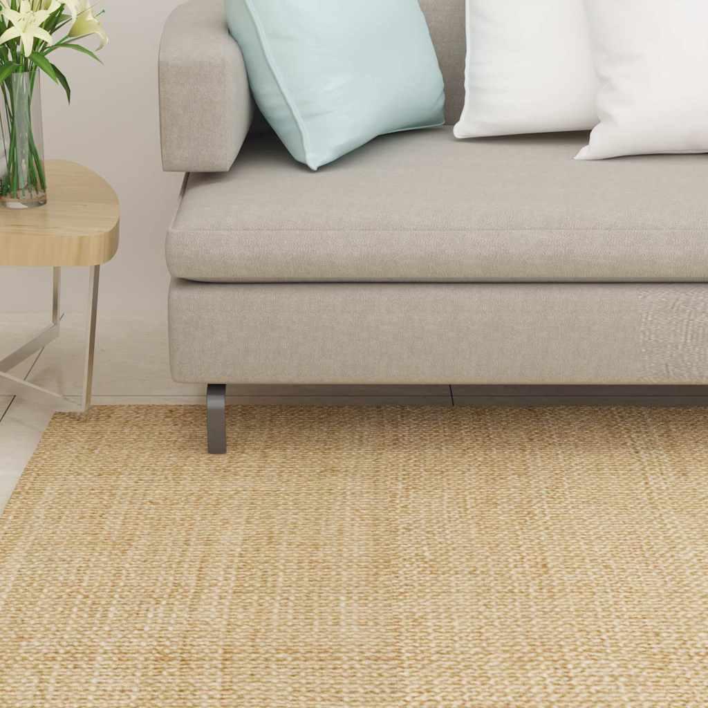 Alfombra de sisal natural 100x350 cm