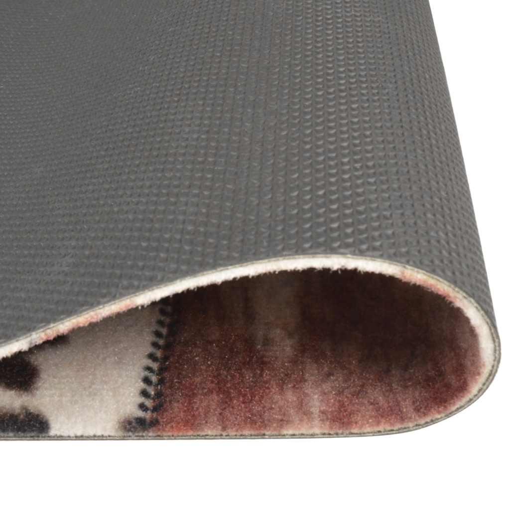 Alfombra de cocina lavable terciopelo piel