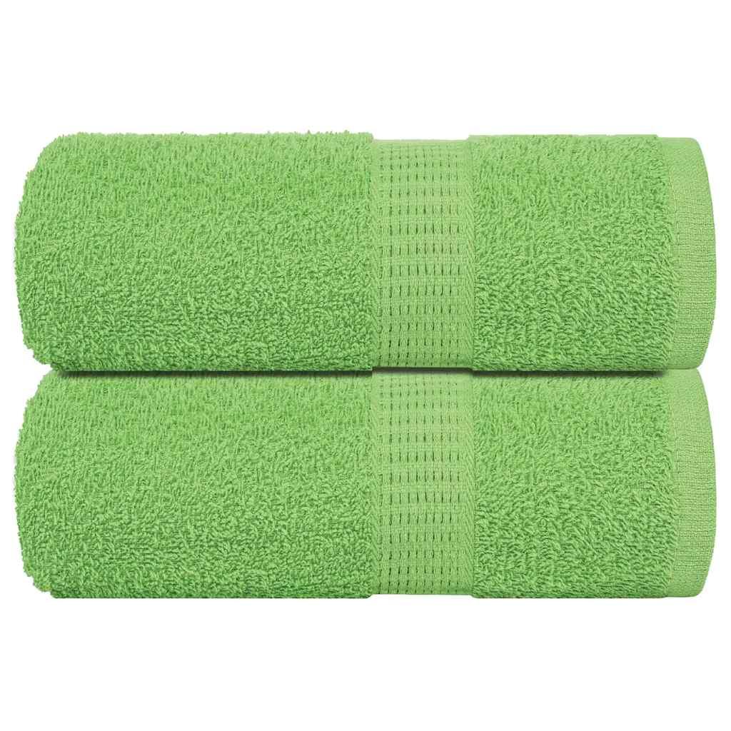 Toallas de mano FROGN 2 uds verde manzana 360 g/m²