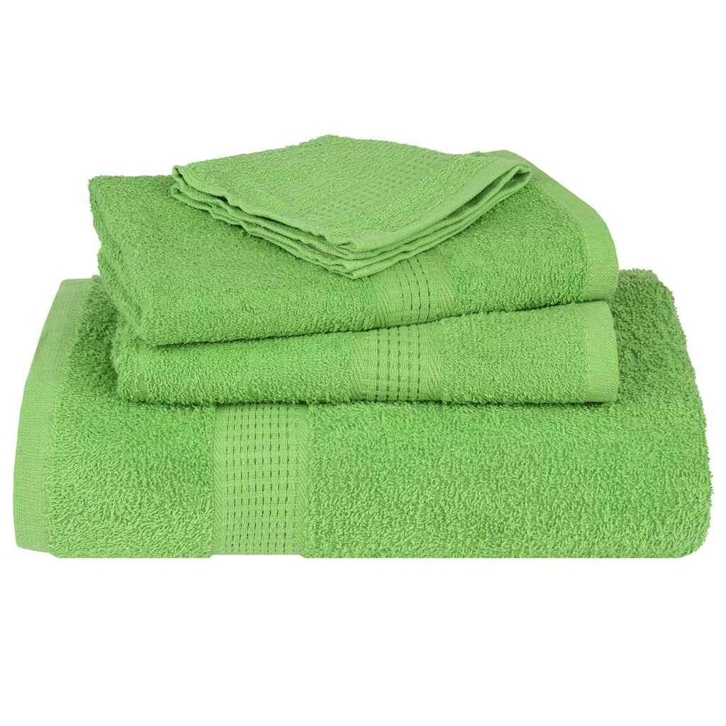 Toallas de mano FROGN 2 uds verde manzana 360 g/m²