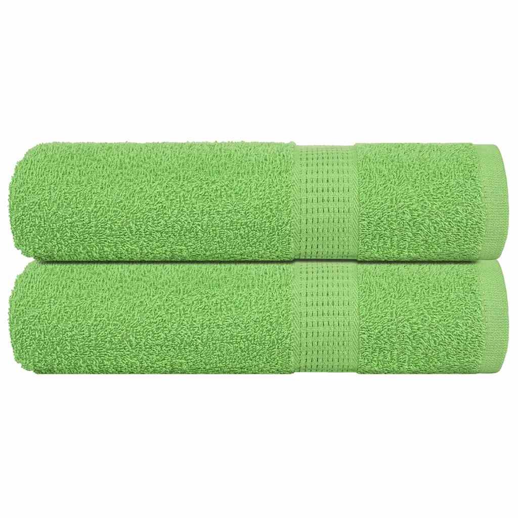 Toallas de mano FROGN 2 uds verde manzana 360 g/m²