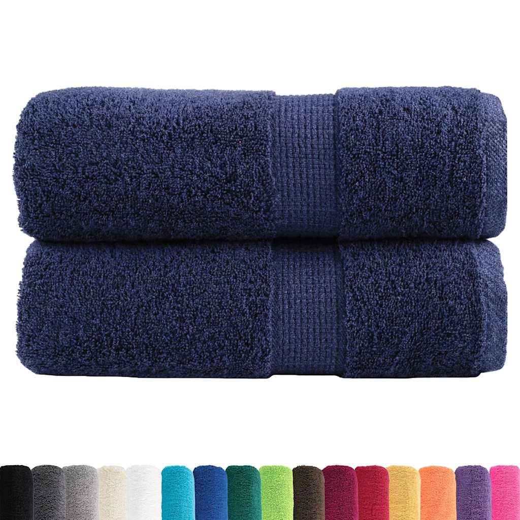 Toallas de mano premium SOLUND, 2 uds, color marrón, 30 x 30 cm, 600 g/m²